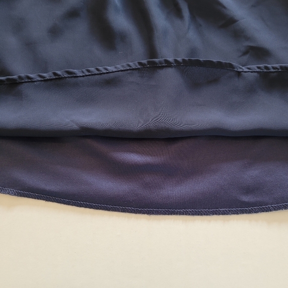 Bongo Embroidered Blue Sheer Sleeve Dress Sz S Juniors - Picture 8 of 15